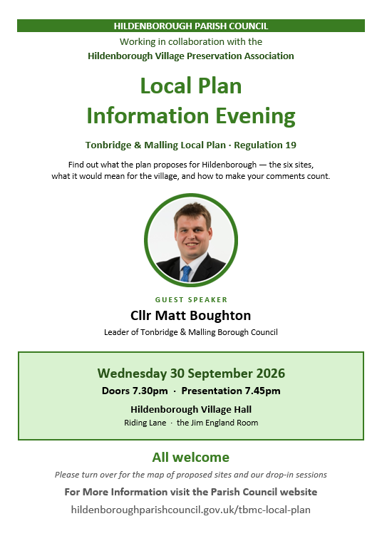 Local Plan Information Event Page 1